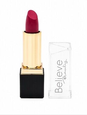Believe Beauty Lipstick Satin Crush Buttery Smooth Texture Peach Mimosa